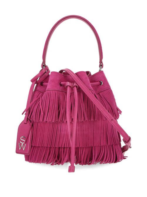 Fringe detailing woman bag Stuart Weitzman | SH190SUEBGN